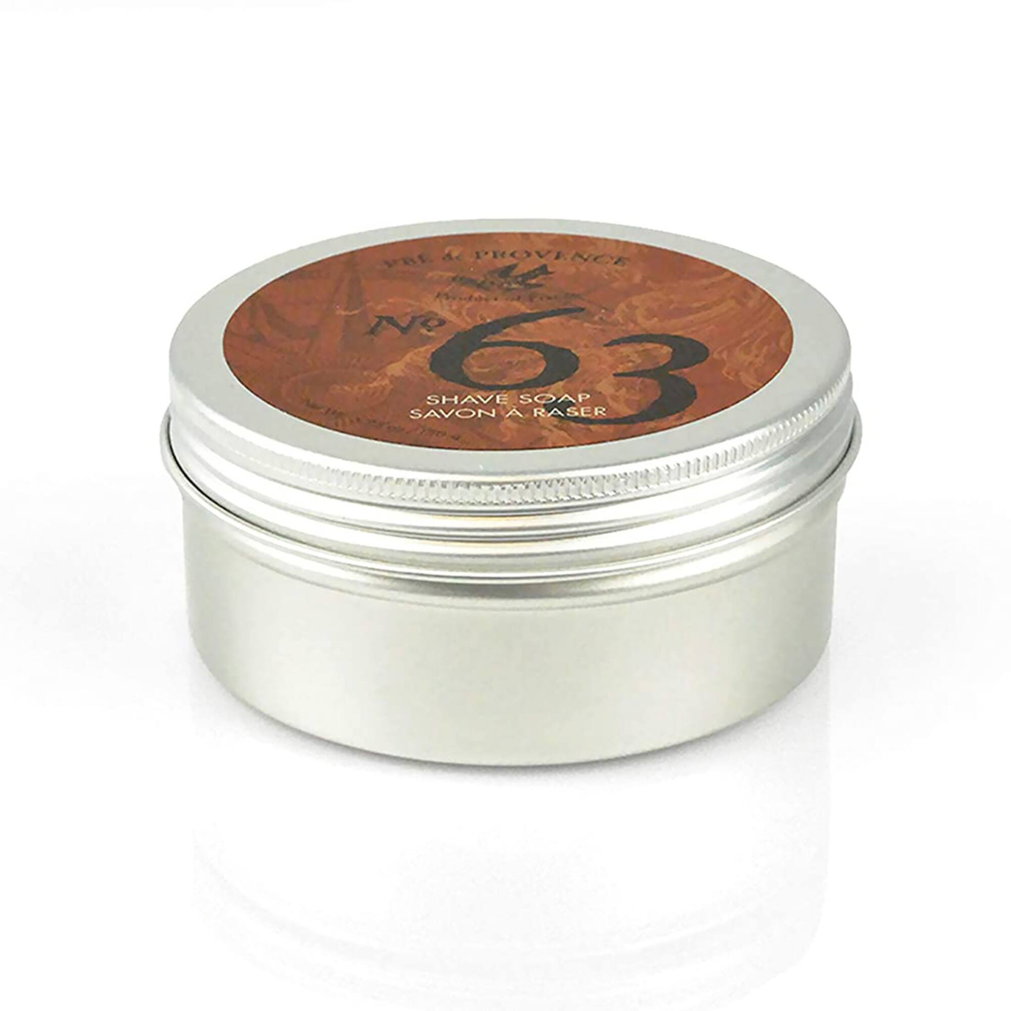 European Soaps No. 63 Men's Shave Soap in Tin, 150g